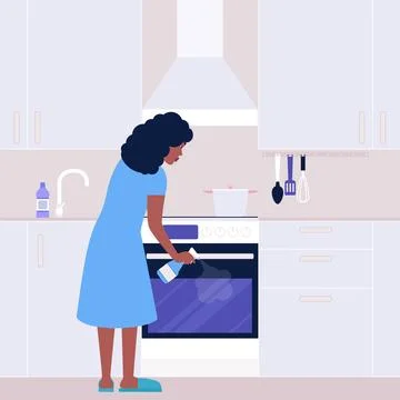 Housekeeping concept Stock Illustration