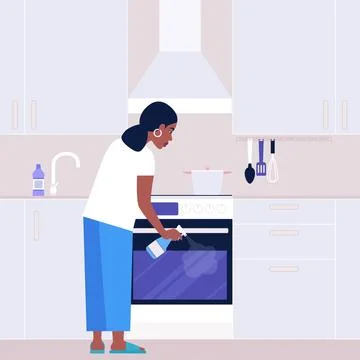 Housekeeping concept Stock Illustration