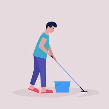 Housekeeping Stock Illustration