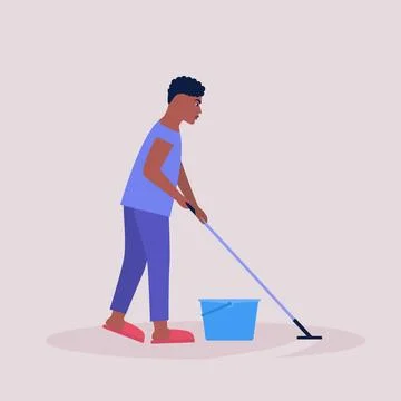 Housekeeping Ilustração Stock