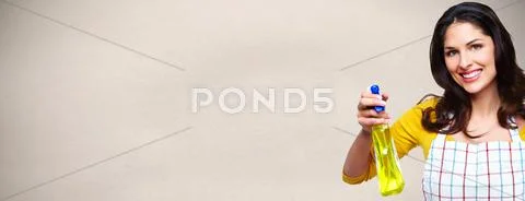 Housemaid. Stock Photos