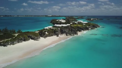 Houses at beach Stock Footage 210455251
