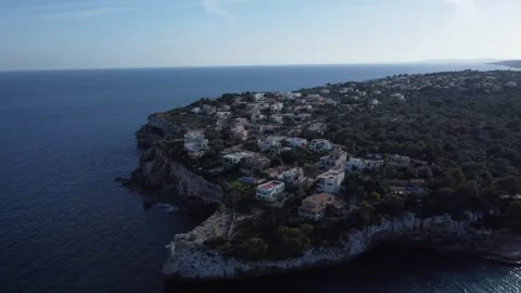 Houses in a cliff 스톡 동영상 248387939