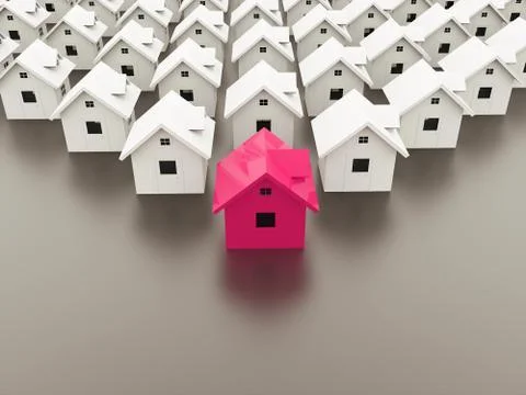 Houses concept Stock Illustration