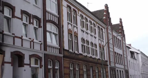 Houses in different styles. Stock Footage 270513794