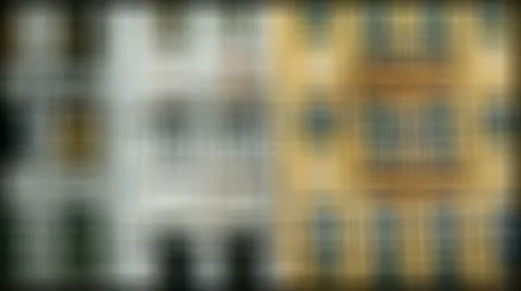 Houses facades 库存影片 11170108