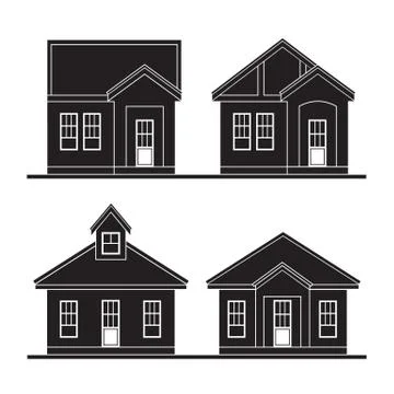Houses Stock Illustration