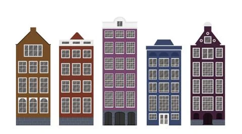 Houses Stock Illustration