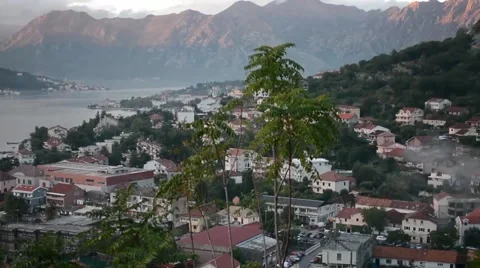 Houses in mountains Video stock 40523918