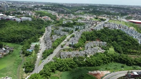 Houses in the parallel region Stock-Footage 172359555
