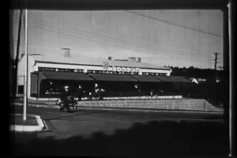 Housewives representative of Sweden's cooperative movement and KF - 1950 Stock Footage 89353086