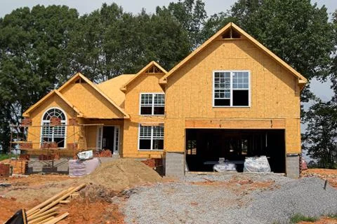 Housing Boom Foto stock