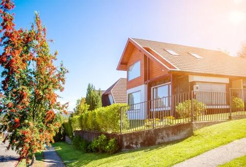 Housing in Chile Stock Photos