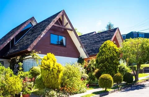Housing in Chile Stock Photos