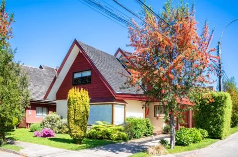 Housing in Chile Stock Photos