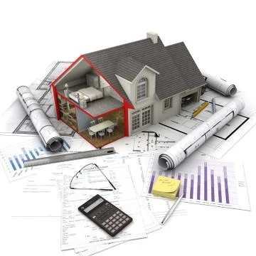 Housing concepts Stock Illustration