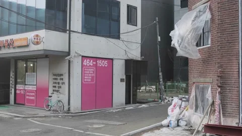 Housing construction in South, Korea Stock Footage 229676361