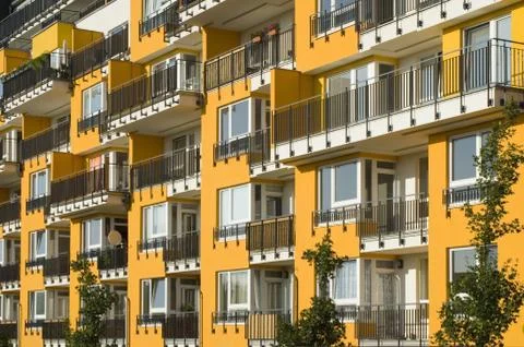 Housing development Stock Photos