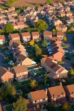 Housing development Stock Photos