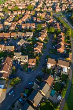 Housing development Stock Photos