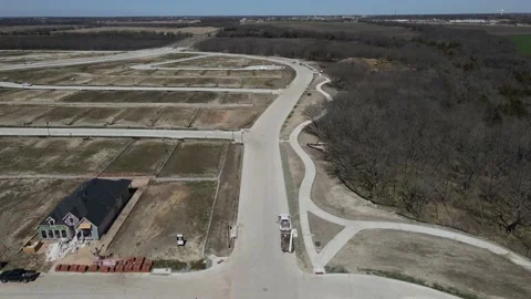 Housing development under construction Stock-Footage 165962033