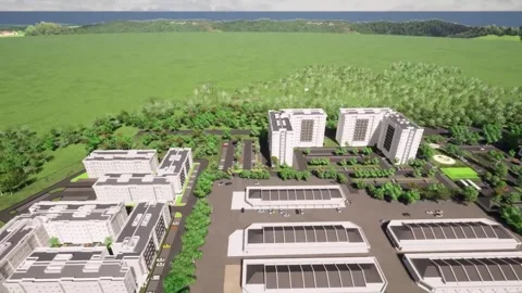 Housing Development.#04 Stock Footage 251858169