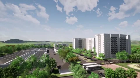 Housing Development.#05 Stock Footage 251858138