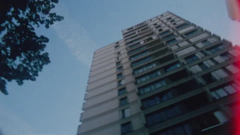 Housing ensemble in Paris Suburbs Stock Footage 228675371