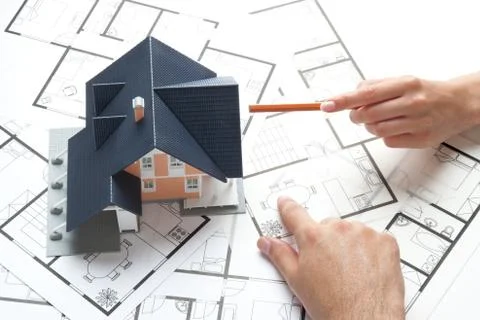 Housing planning Stock Photos