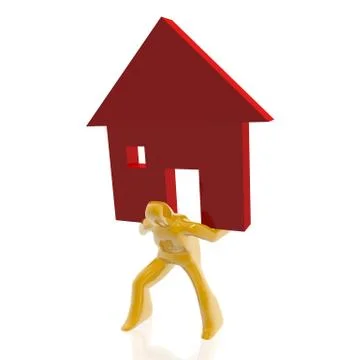 Housing problem Stock Illustration