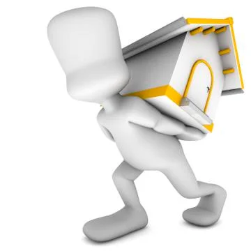 Housing transfer Stock Illustration