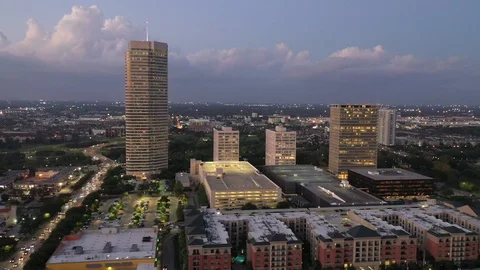 Houston Aerial 스톡 동영상 97999799