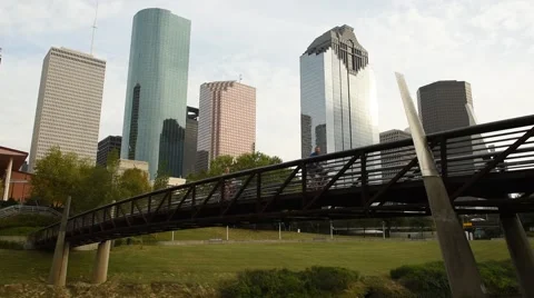 Houston Bridge 01 Video stock 63614941