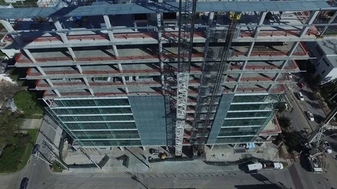 HOUSTON CONSTRUCTION HIGH RISE Stockbeeldmateriaal 73308236