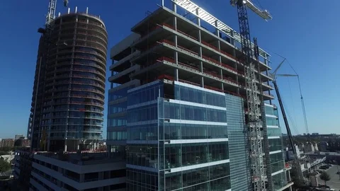 HOUSTON CONSTRUCTION HIGH RISE Stockbeeldmateriaal 73308666