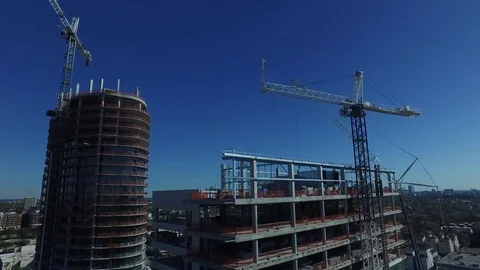 HOUSTON CONSTRUCTION HIGH RISE Stockbeeldmateriaal 73308668