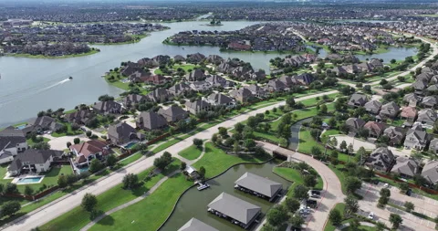 Houston County - Texas aerial view Stock Footage 302275889