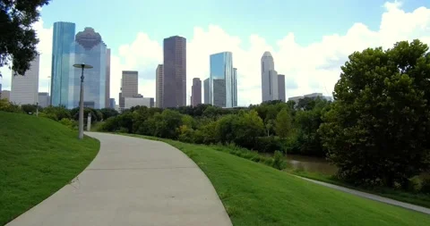 Houston Downtown 4k 스톡 동영상 140343799