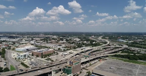 Houston Highway Stock Footage 120769620