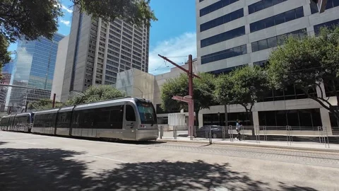 Houston MetroRail TMC Stock Footage 344765768