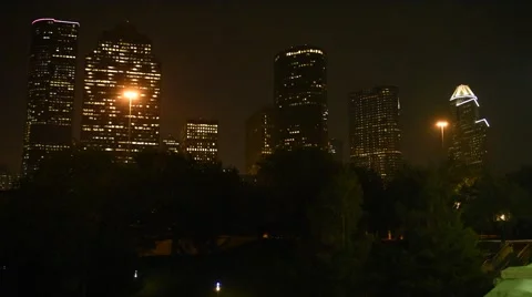 Houston Night 03 Stock-Footage 63614744
