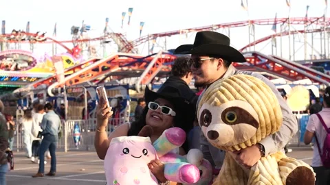 Houston Rodeo Carnaval 動画素材 307210425