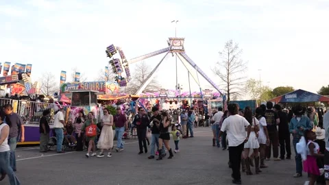 Houston Rodeo Carnaval Stock-Footage 307210434
