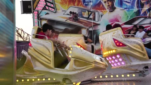 Houston Rodeo Carnaval Stock-Footage 307210437