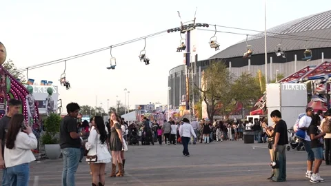 Houston Rodeo Carnaval Stock-Footage 307210444