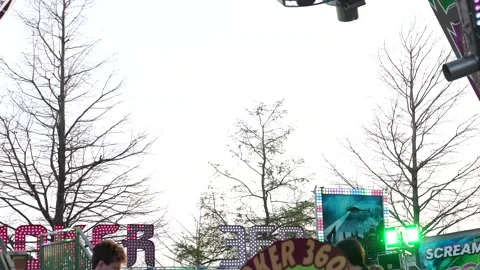 Houston Rodeo Carnaval Video stock 307210448