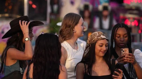 Houston Rodeo Carnaval Video stock 307210451