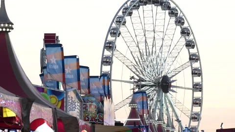 Houston Rodeo Carnaval Video stock 307210493