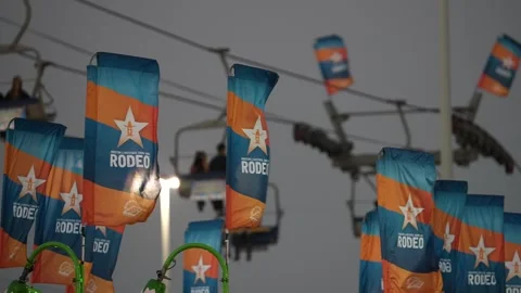 Houston Rodeo Carnaval 動画素材 307210495