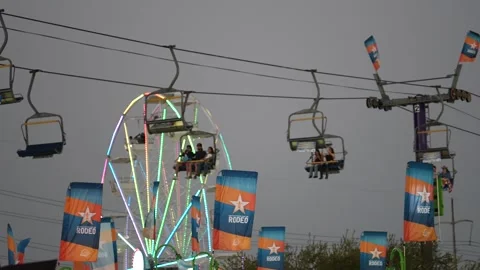 Houston Rodeo Carnival Видео 307210504